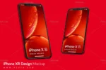 موکاپ آیفون ایکس آر - 10