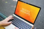 موکاپ دستگاه های مختلف لپ تاپ ، موبایل و تبلت - 17