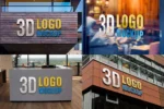 موکاپ لوگوی 3D - 31 موکاپ لوگوی 3D - 31