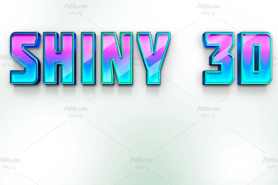 افکت متن سه بعدی - 14 افکت متن سه بعدی - 14