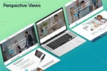 موکاپ وب سایت ایزومتریک - 8 موکاپ وب سایت ایزومتریک - 8