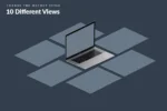 قالب لایه باز پیش نمایش وب سایت - 13