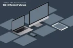 قالب لایه باز پیش نمایش وب سایت - 20