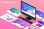 موکاپ و پیش نمایش صفحات وب - 7 موکاپ و پیش نمایش صفحات وب - 7
