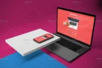 موکاپ حالت ریسپانسیو وب سایت - 10 موکاپ حالت ریسپانسیو وب سایت - 10