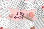 پترن اشکال دودل و انتزاعی - 10 پترن اشکال دودل و انتزاعی - 10